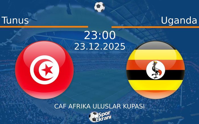 23 Aralık 2025 Tunus vs Uganda maçı Hangi Kanalda Saat Kaçta Yayınlanacak?