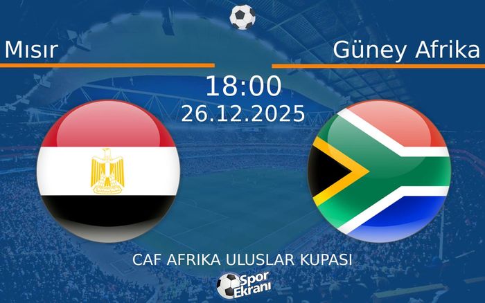 26 Aralık 2025 Mısır vs Güney Afrika maçı Hangi Kanalda Saat Kaçta Yayınlanacak? 26 Aralık 2025 Mısır vs Güney Afrika maçı Hangi Kanalda Saat Kaçta Yayınlanacak?