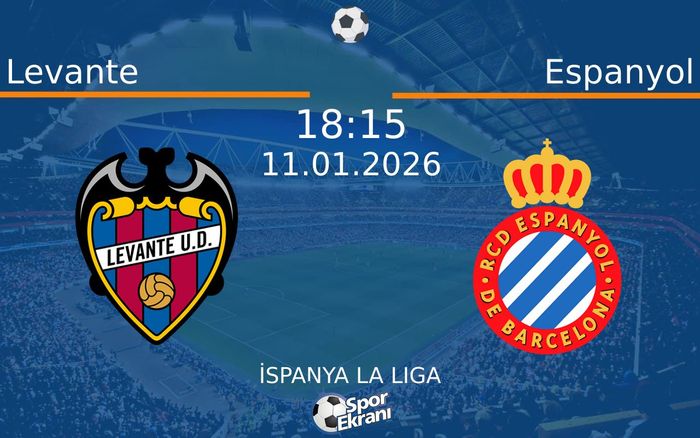 11 Ocak 2026 Levante vs Espanyol maçı Hangi Kanalda Saat Kaçta Yayınlanacak?