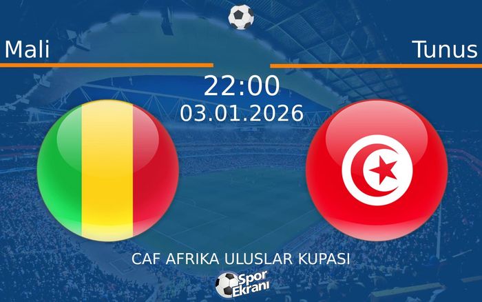 03 Ocak 2026 Mali vs Tunus maçı Hangi Kanalda Saat Kaçta Yayınlanacak?