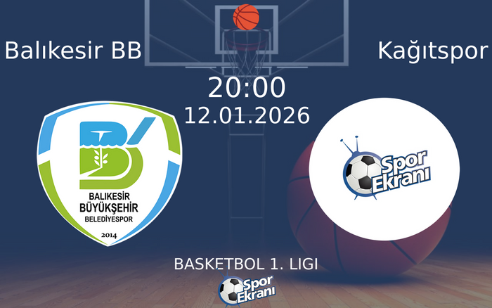 12 Ocak 2026 Balıkesir BB vs Kağıtspor maçı Hangi Kanalda Saat Kaçta Yayınlanacak? 12 Ocak 2026 Balıkesir BB vs Kağıtspor maçı Hangi Kanalda Saat Kaçta Yayınlanacak?