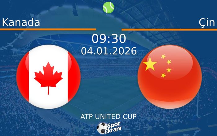 04 Ocak 2026 Kanada vs Çin maçı Hangi Kanalda Saat Kaçta Yayınlanacak?