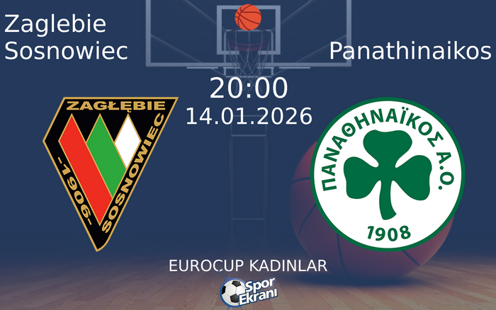 14 Ocak 2026 Zaglebie Sosnowiec vs Panathinaikos maçı Hangi Kanalda Saat Kaçta Yayınlanacak? 14 Ocak 2026 Zaglebie Sosnowiec vs Panathinaikos maçı Hangi Kanalda Saat Kaçta Yayınlanacak?