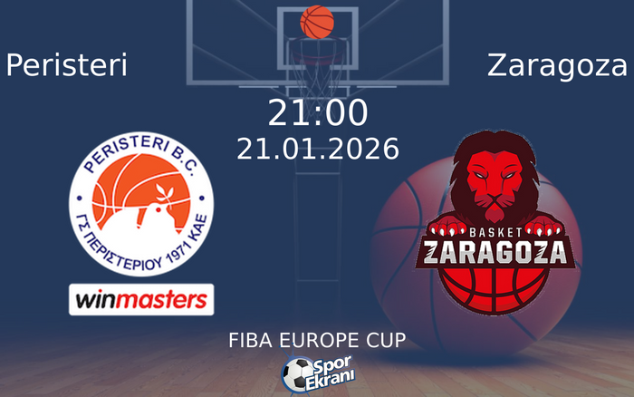 21 Ocak 2026 Peristeri vs Zaragoza maçı Hangi Kanalda Saat Kaçta Yayınlanacak?