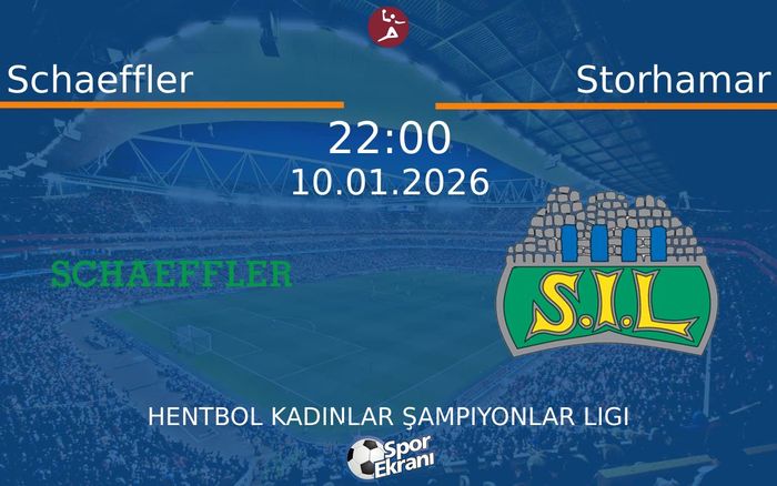 10 Ocak 2026 Schaeffler vs Storhamar maçı Hangi Kanalda Saat Kaçta Yayınlanacak? 10 Ocak 2026 Schaeffler vs Storhamar maçı Hangi Kanalda Saat Kaçta Yayınlanacak?