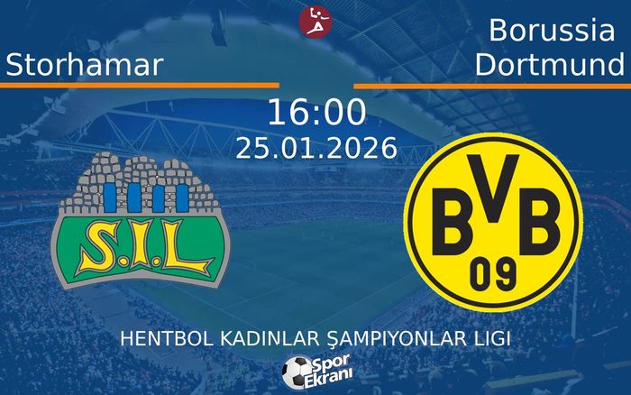25 Ocak 2026 Storhamar vs Borussia Dortmund maçı Hangi Kanalda Saat Kaçta Yayınlanacak? 25 Ocak 2026 Storhamar vs Borussia Dortmund maçı Hangi Kanalda Saat Kaçta Yayınlanacak?