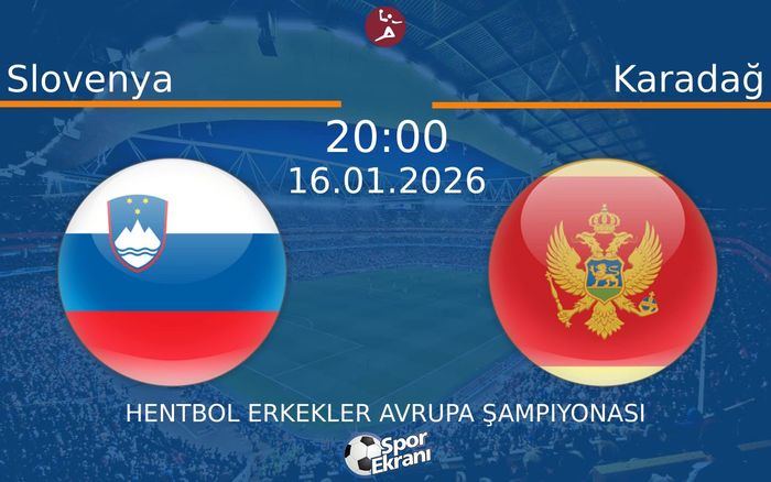 16 Ocak 2026 Slovenya vs Karadağ maçı Hangi Kanalda Saat Kaçta Yayınlanacak?