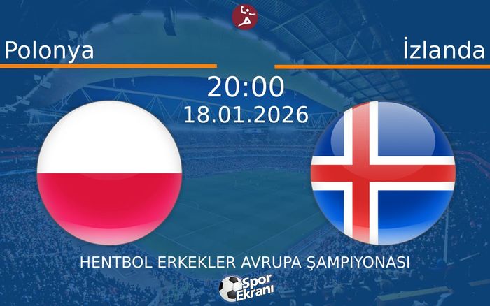 18 Ocak 2026 Polonya vs İzlanda maçı Hangi Kanalda Saat Kaçta Yayınlanacak? 18 Ocak 2026 Polonya vs İzlanda maçı Hangi Kanalda Saat Kaçta Yayınlanacak?