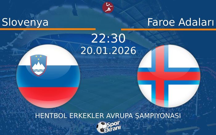 20 Ocak 2026 Slovenya vs Faroe Adaları maçı Hangi Kanalda Saat Kaçta Yayınlanacak?