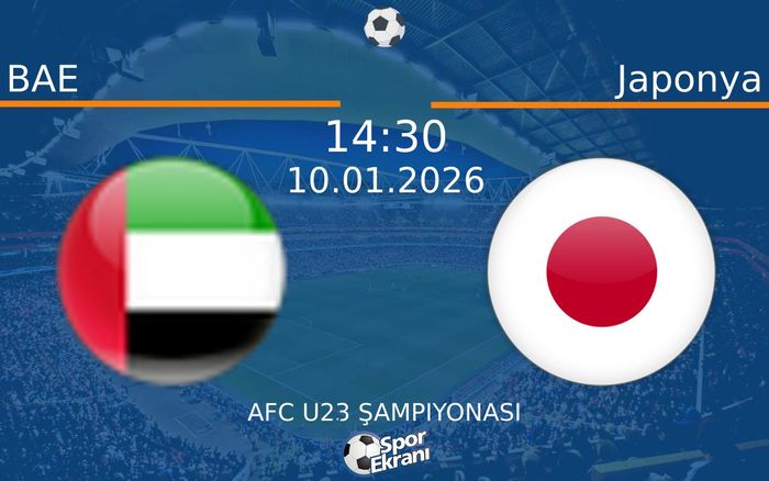 10 Ocak 2026 BAE vs Japonya maçı Hangi Kanalda Saat Kaçta Yayınlanacak?