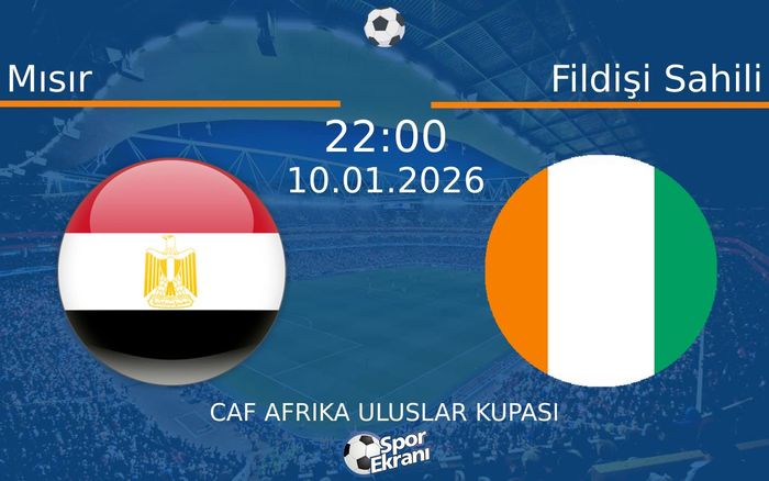 10 Ocak 2026 Mısır vs Fildişi Sahili maçı Hangi Kanalda Saat Kaçta Yayınlanacak?