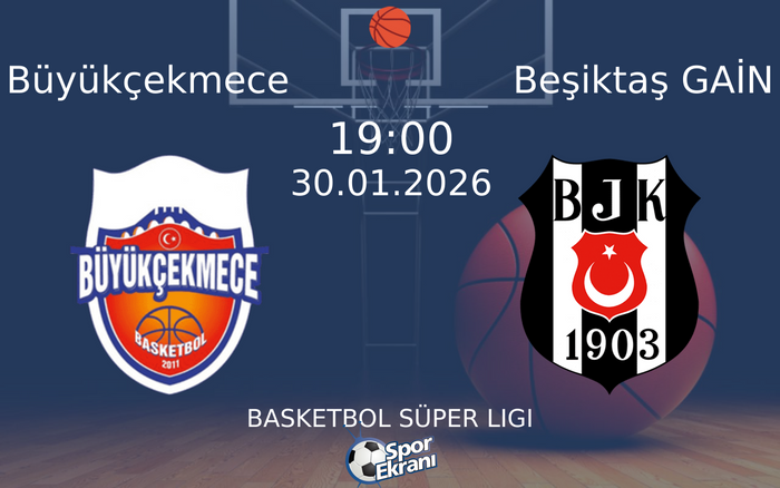 30 Ocak 2026 Büyükçekmece vs Beşiktaş GAİN maçı Hangi Kanalda Saat Kaçta Yayınlanacak?