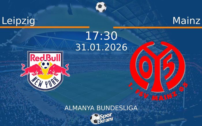 31 Ocak 2026 Leipzig vs Mainz maçı Hangi Kanalda Saat Kaçta Yayınlanacak?