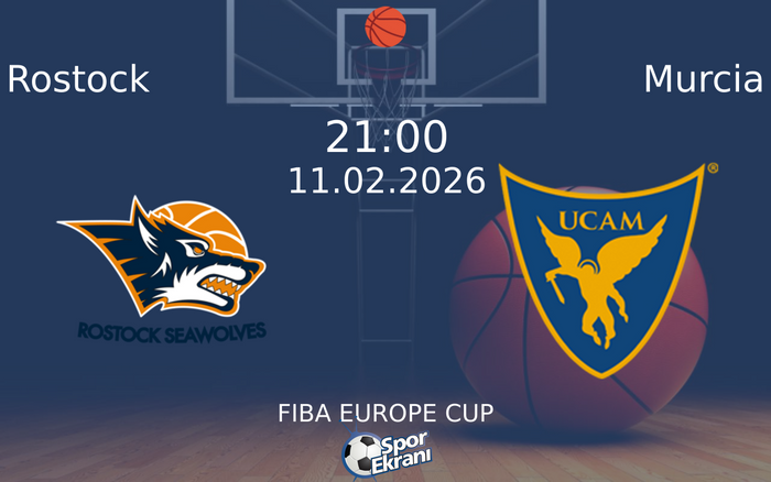 11 Şubat 2026 Rostock vs Murcia maçı Hangi Kanalda Saat Kaçta Yayınlanacak? 11 Şubat 2026 Rostock vs Murcia maçı Hangi Kanalda Saat Kaçta Yayınlanacak?