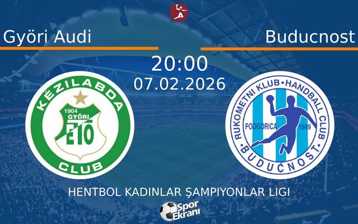 07 Şubat 2026 Györi Audi vs Buducnost maçı Hangi Kanalda Saat Kaçta Yayınlanacak?