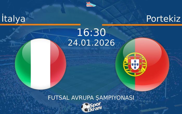 24 Ocak 2026 İtalya vs Portekiz maçı Hangi Kanalda Saat Kaçta Yayınlanacak? 24 Ocak 2026 İtalya vs Portekiz maçı Hangi Kanalda Saat Kaçta Yayınlanacak?