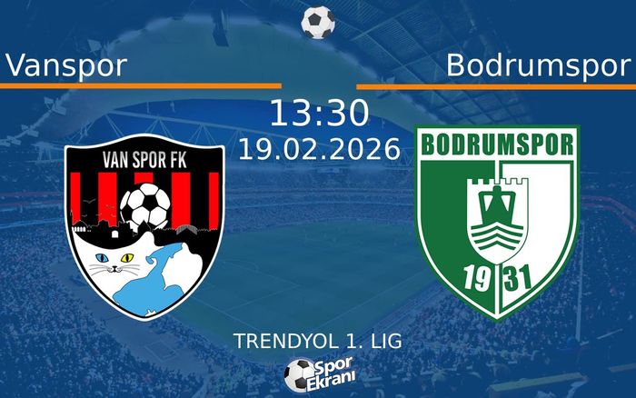 19 Şubat 2026 Vanspor vs Bodrumspor maçı Hangi Kanalda Saat Kaçta Yayınlanacak? 19 Şubat 2026 Vanspor vs Bodrumspor maçı Hangi Kanalda Saat Kaçta Yayınlanacak?