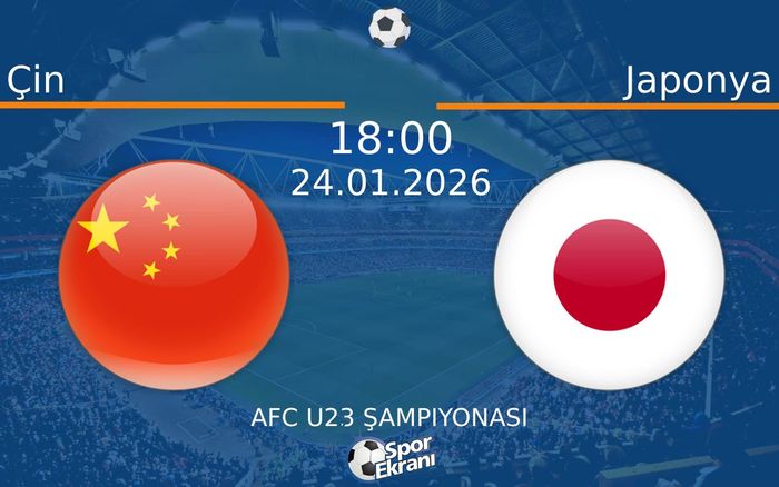 24 Ocak 2026 Çin vs Japonya maçı Hangi Kanalda Saat Kaçta Yayınlanacak?