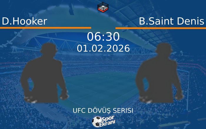 01 Şubat 2026 D.Hooker vs B.Saint Denis maçı Hangi Kanalda Saat Kaçta Yayınlanacak?
