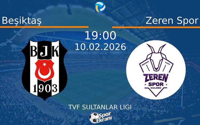 10 Şubat 2026 Beşiktaş vs Zeren Spor maçı Hangi Kanalda Saat Kaçta Yayınlanacak? 10 Şubat 2026 Beşiktaş vs Zeren Spor maçı Hangi Kanalda Saat Kaçta Yayınlanacak?