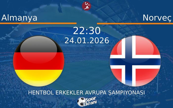 24 Ocak 2026 Almanya vs Norveç maçı Hangi Kanalda Saat Kaçta Yayınlanacak? 24 Ocak 2026 Almanya vs Norveç maçı Hangi Kanalda Saat Kaçta Yayınlanacak?