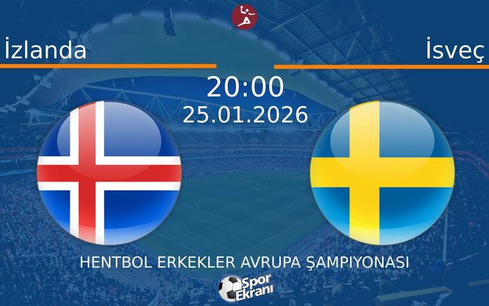 25 Ocak 2026 İzlanda vs İsveç maçı Hangi Kanalda Saat Kaçta Yayınlanacak?