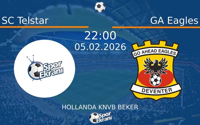 05 Şubat 2026 SC Telstar vs GA Eagles maçı Hangi Kanalda Saat Kaçta Yayınlanacak?