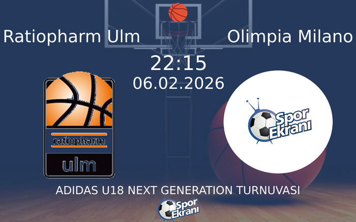 06 Şubat 2026 Ratiopharm Ulm vs Olimpia Milano maçı Hangi Kanalda Saat Kaçta Yayınlanacak?