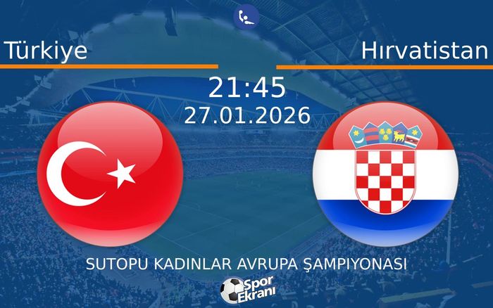 27 Ocak 2026 Türkiye vs Hırvatistan maçı Hangi Kanalda Saat Kaçta Yayınlanacak?