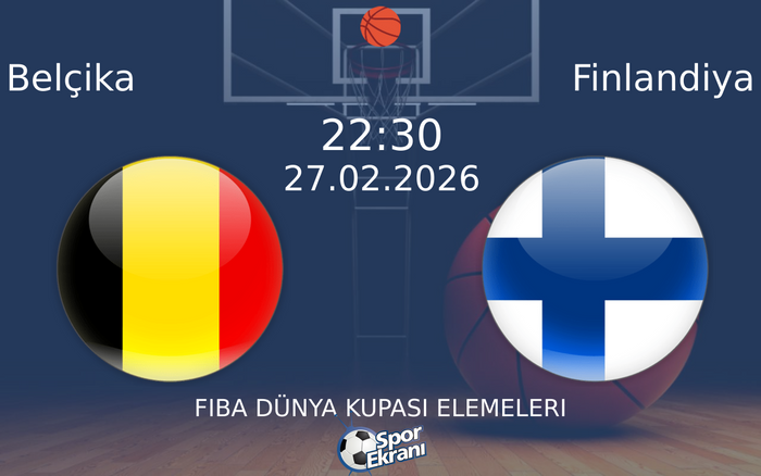 27 Şubat 2026 Belçika vs Finlandiya maçı Hangi Kanalda Saat Kaçta Yayınlanacak? 27 Şubat 2026 Belçika vs Finlandiya maçı Hangi Kanalda Saat Kaçta Yayınlanacak?
