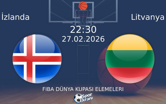 27 Şubat 2026 İzlanda vs Litvanya maçı Hangi Kanalda Saat Kaçta Yayınlanacak? 27 Şubat 2026 İzlanda vs Litvanya maçı Hangi Kanalda Saat Kaçta Yayınlanacak?