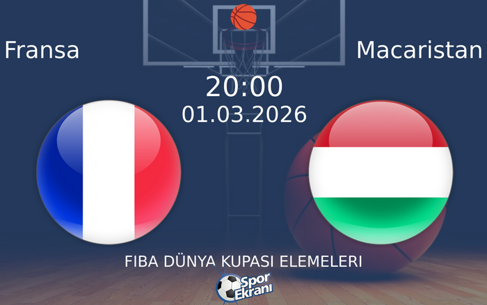 01 Mart 2026 Fransa vs Macaristan maçı Hangi Kanalda Saat Kaçta Yayınlanacak?