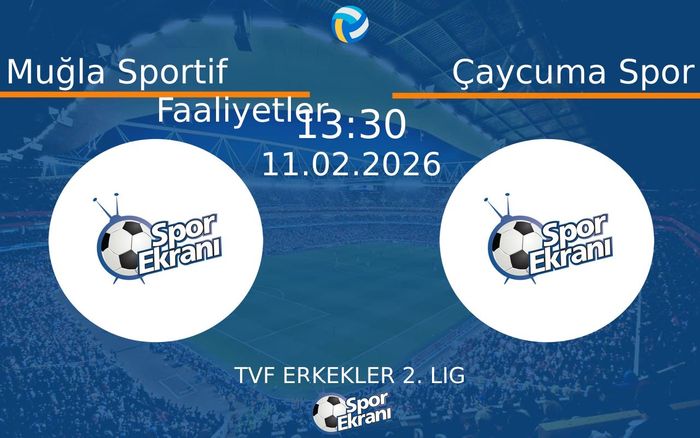 11 Şubat 2026 Muğla Sportif Faaliyetler vs Çaycuma Spor maçı Hangi Kanalda Saat Kaçta Yayınlanacak?