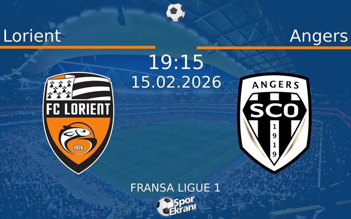 15 Şubat 2026 Lorient vs Angers maçı Hangi Kanalda Saat Kaçta Yayınlanacak?