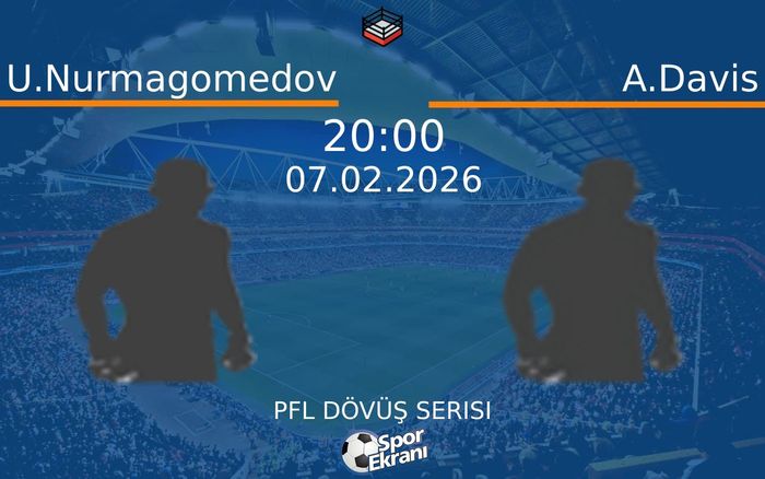 07 Şubat 2026 U.Nurmagomedov vs A.Davis maçı Hangi Kanalda Saat Kaçta Yayınlanacak? 07 Şubat 2026 U.Nurmagomedov vs A.Davis maçı Hangi Kanalda Saat Kaçta Yayınlanacak?