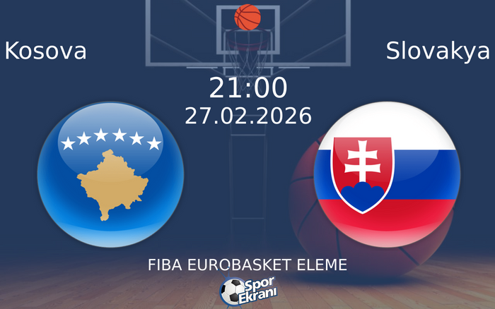 27 Şubat 2026 Kosova vs Slovakya maçı Hangi Kanalda Saat Kaçta Yayınlanacak? 27 Şubat 2026 Kosova vs Slovakya maçı Hangi Kanalda Saat Kaçta Yayınlanacak?