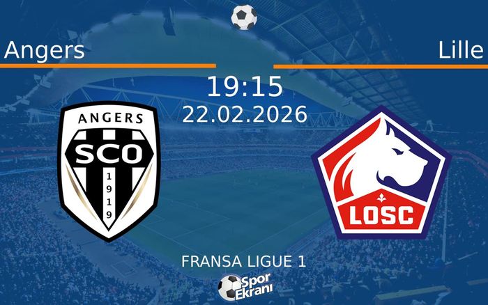 22 Şubat 2026 Angers vs Lille maçı Hangi Kanalda Saat Kaçta Yayınlanacak? 22 Şubat 2026 Angers vs Lille maçı Hangi Kanalda Saat Kaçta Yayınlanacak?