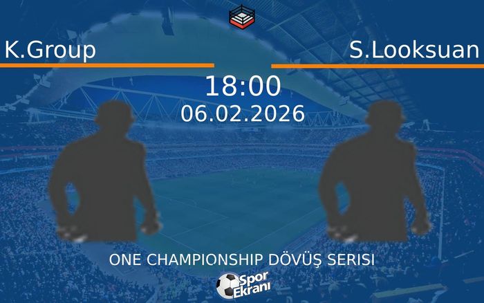06 Şubat 2026 K.Group vs S.Looksuan maçı Hangi Kanalda Saat Kaçta Yayınlanacak? 06 Şubat 2026 K.Group vs S.Looksuan maçı Hangi Kanalda Saat Kaçta Yayınlanacak?
