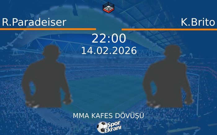14 Şubat 2026 R.Paradeiser vs K.Brito maçı Hangi Kanalda Saat Kaçta Yayınlanacak? 14 Şubat 2026 R.Paradeiser vs K.Brito maçı Hangi Kanalda Saat Kaçta Yayınlanacak?