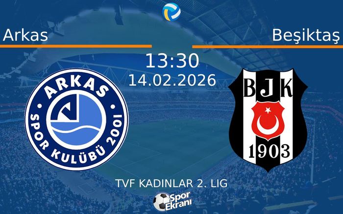 14 Şubat 2026 Arkas vs Beşiktaş maçı Hangi Kanalda Saat Kaçta Yayınlanacak?