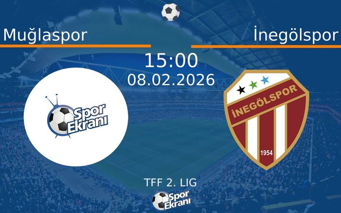 08 Şubat 2026 Muğlaspor vs İnegölspor maçı Hangi Kanalda Saat Kaçta Yayınlanacak? 08 Şubat 2026 Muğlaspor vs İnegölspor maçı Hangi Kanalda Saat Kaçta Yayınlanacak?