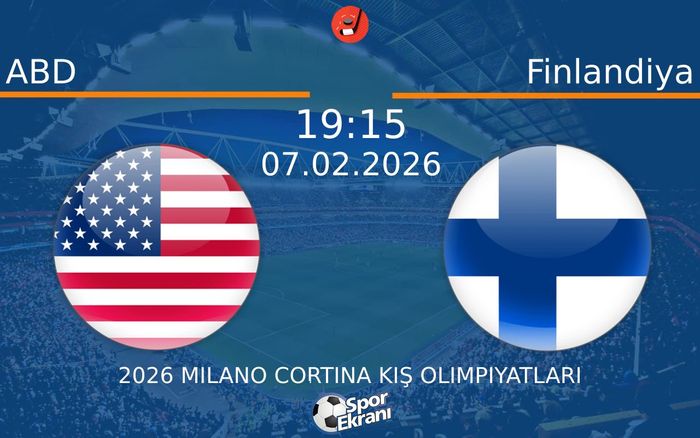 07 Şubat 2026 ABD vs Finlandiya maçı Hangi Kanalda Saat Kaçta Yayınlanacak?