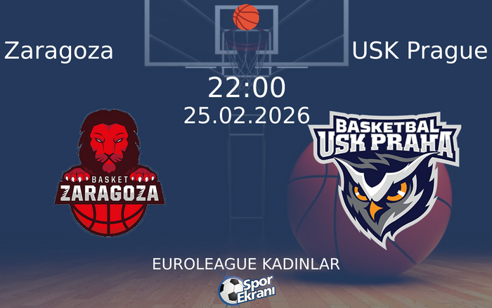 25 Şubat 2026 Zaragoza vs USK Prague maçı Hangi Kanalda Saat Kaçta Yayınlanacak?