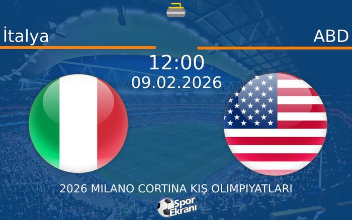 09 Şubat 2026 İtalya vs ABD maçı Hangi Kanalda Saat Kaçta Yayınlanacak? 09 Şubat 2026 İtalya vs ABD maçı Hangi Kanalda Saat Kaçta Yayınlanacak?