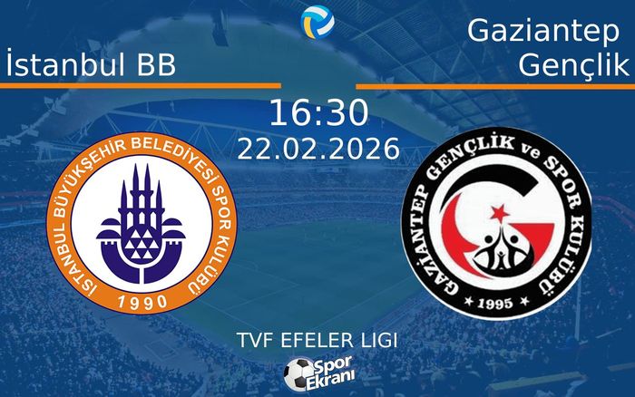 22 Şubat 2026 İstanbul BB vs Gaziantep Gençlik maçı Hangi Kanalda Saat Kaçta Yayınlanacak?