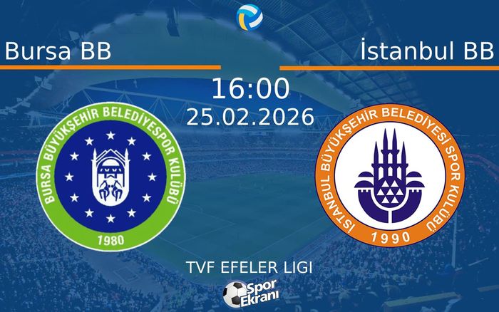 25 Şubat 2026 Bursa BB vs İstanbul BB maçı Hangi Kanalda Saat Kaçta Yayınlanacak? 25 Şubat 2026 Bursa BB vs İstanbul BB maçı Hangi Kanalda Saat Kaçta Yayınlanacak?