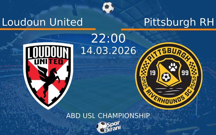 14 Mart 2026 Loudoun United vs Pittsburgh RH maçı Hangi Kanalda Saat Kaçta Yayınlanacak? 14 Mart 2026 Loudoun United vs Pittsburgh RH maçı Hangi Kanalda Saat Kaçta Yayınlanacak?