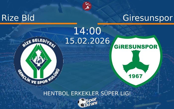 15 Şubat 2026 Rize Bld vs Giresunspor maçı Hangi Kanalda Saat Kaçta Yayınlanacak?