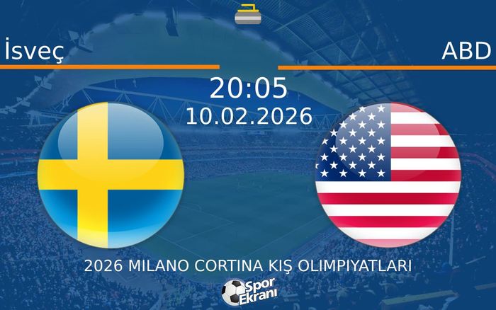 10 Şubat 2026 İsveç vs ABD maçı Hangi Kanalda Saat Kaçta Yayınlanacak? 10 Şubat 2026 İsveç vs ABD maçı Hangi Kanalda Saat Kaçta Yayınlanacak?