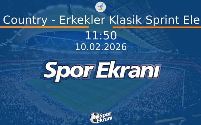 10 Şubat 2026 2026 Milano Cortina Kiş Olimpiyatlari - Cross Country - Erkekler Klasik Sprint Elemeler Hangi Kanalda Saat Kaçta Yayınlanacak? 10 Şubat 2026 2026 Milano Cortina Kiş Olimpiyatlari - Cross Country - Erkekler Klasik Sprint Elemeler Hangi Kanalda Saat Kaçta Yayınlanacak?